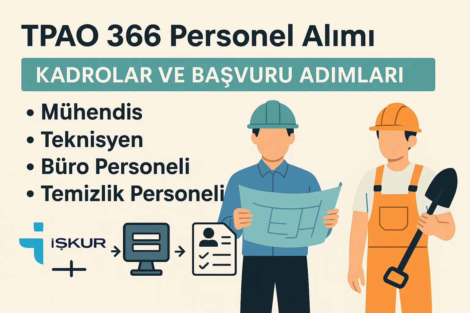 TPAO 366 Personel Alımı Başladı – Başvuru Ekranı Açıldı (2025)