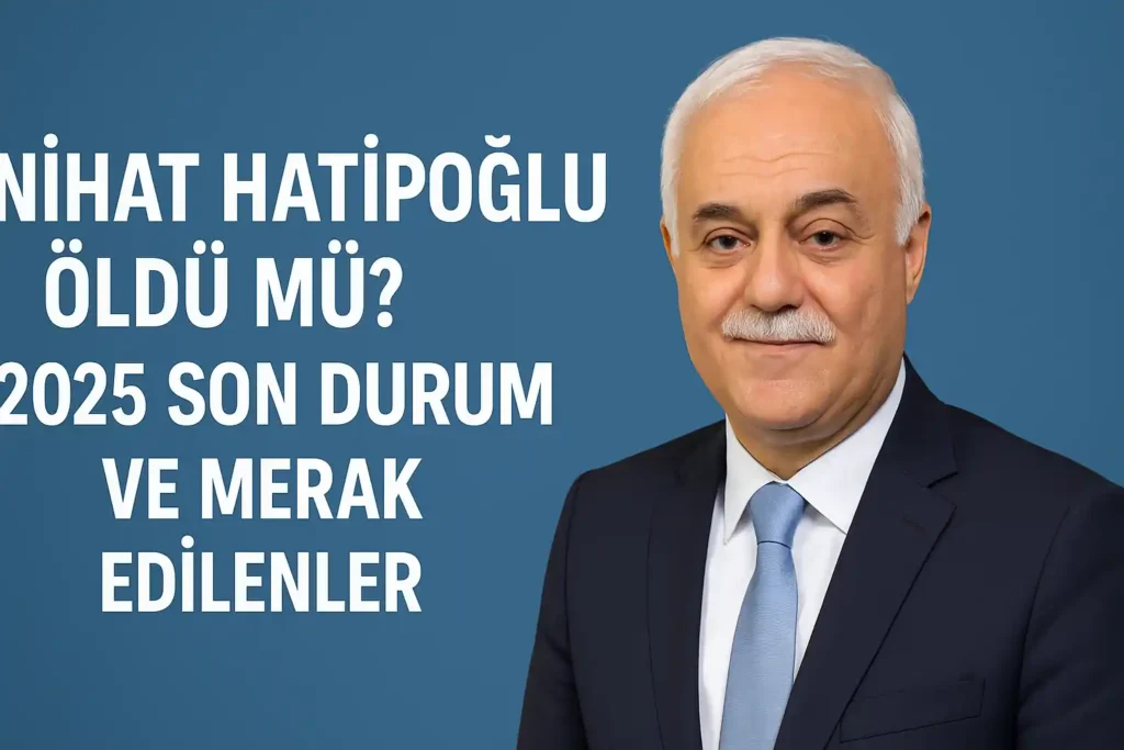 Nihat Hatipoğlu Öldü Mü? 2025 Son Durum ve Yaşı, Evlilik Bilgileri