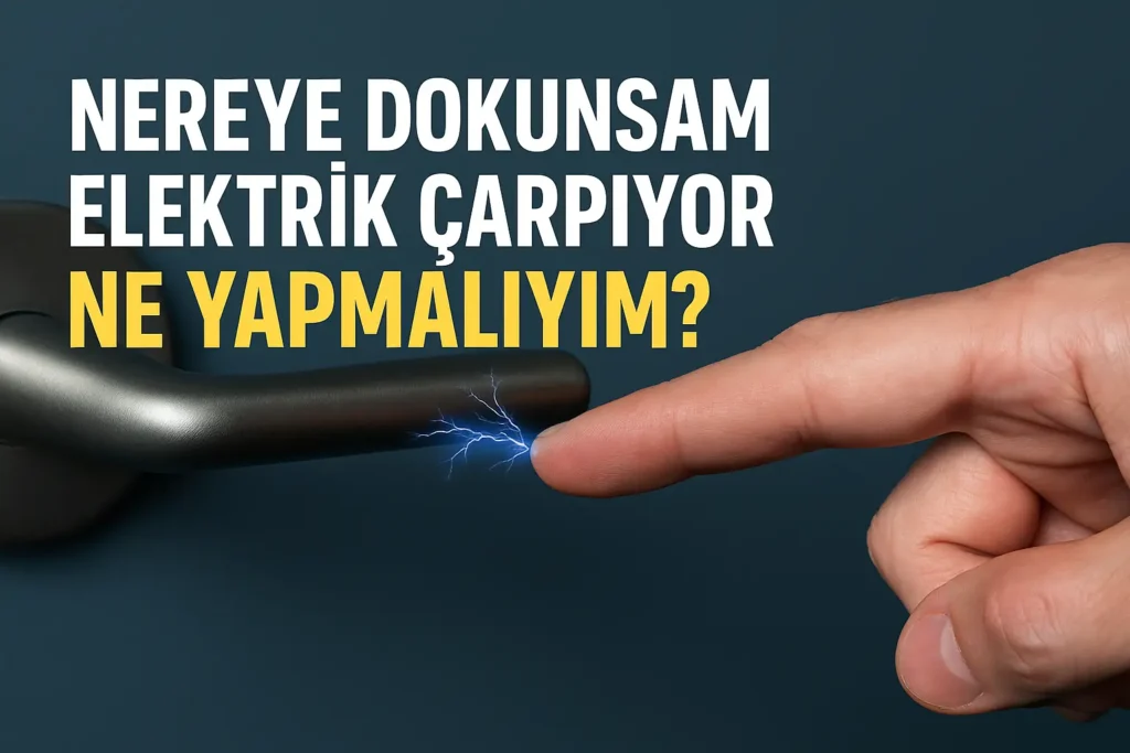 Nereye Dokunsam Elektrik Çarpıyor Ne Yapmalıyım?