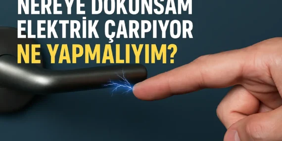 Nereye Dokunsam Elektrik Çarpıyor Ne Yapmalıyım?