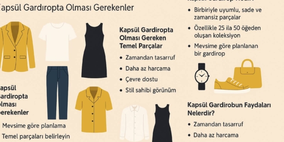 Kapsül Gardırop Nedir? Kapsül Gardıropta Olması Gerekenler Nelerdir?