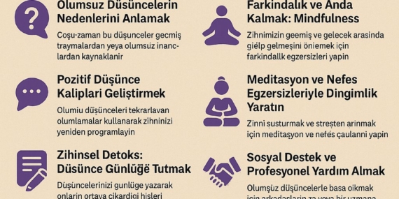 Olumsuz Düşüncelerden Kurtulmak İçin Ne Yapmalıyız?
