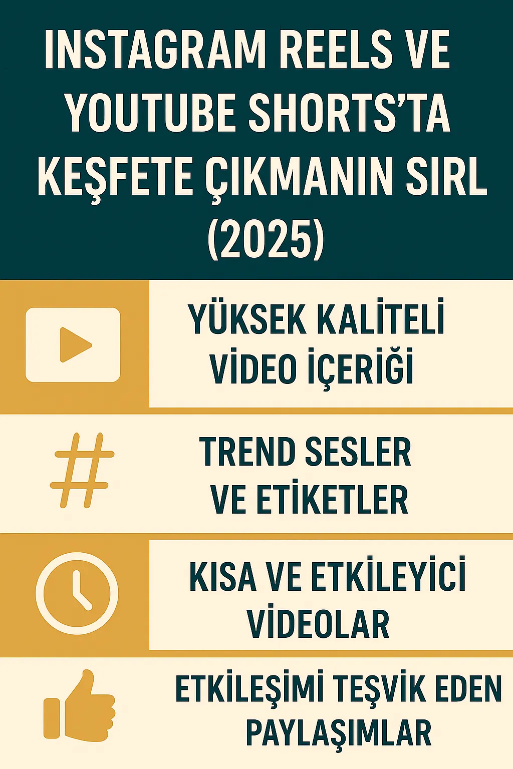 Instagram Reels ve YouTube Shorts’ta Keşfete Çıkmanın Sırları (2025 Rehberi)