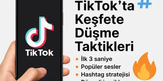 TikTok’ta Keşfete Nasıl Düşülür? 2025 Güncel Taktikler
