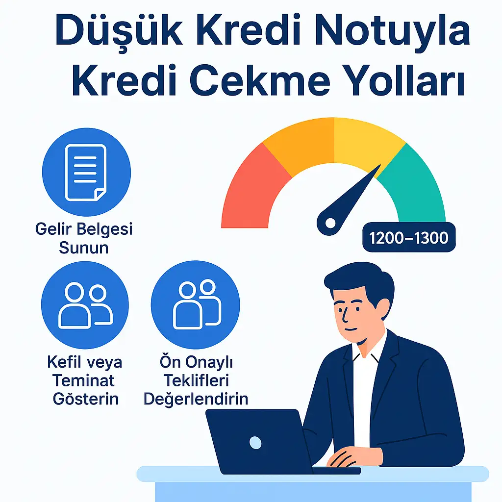 1200-1300 Kredi Notuyla Kredi Veren Bankalar (2025 Rehberi)