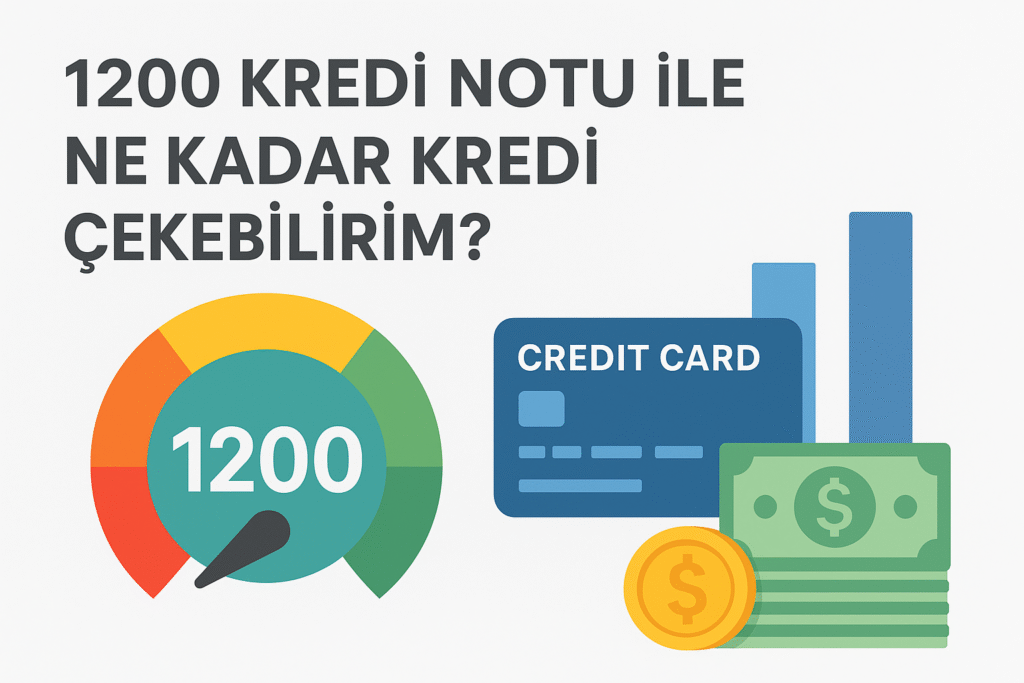 1200 Kredi Notu ile Ne Kadar Kredi Çekebilirim? 2025 Rehberi