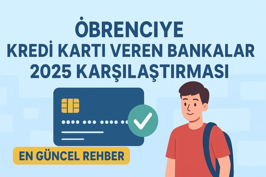 Öğrenciye Kredi Kartı Veren Bankalar 2025 Karşılaştırması (En Güncel Rehber)