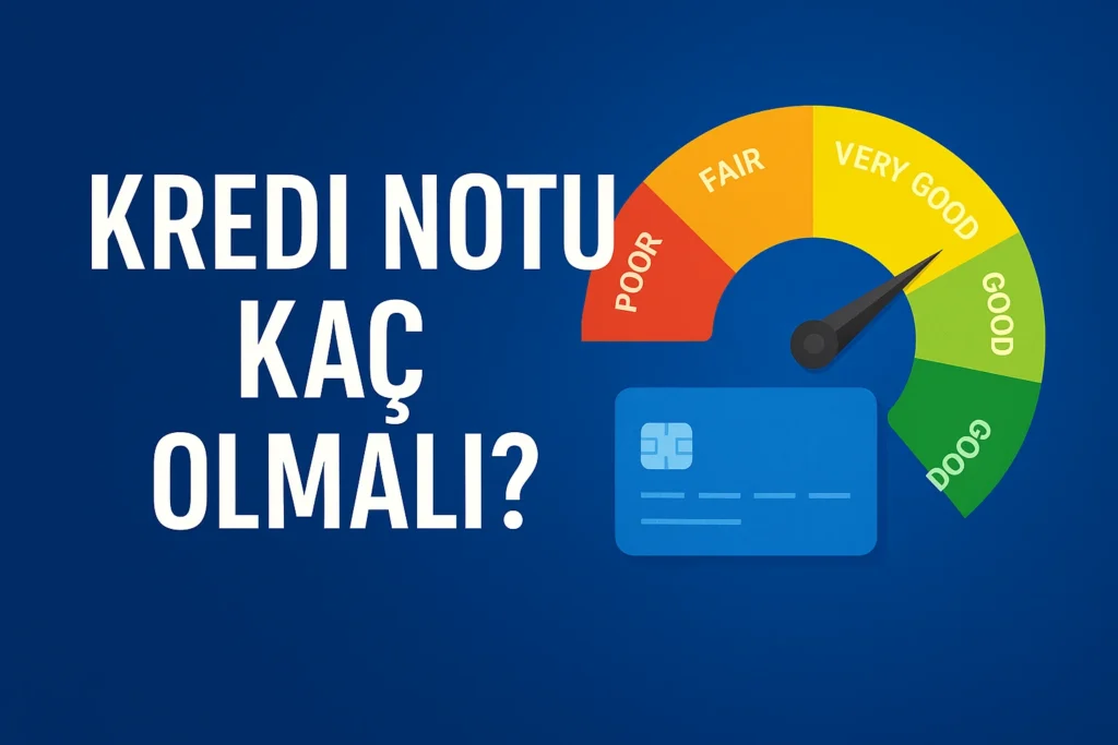 Kredi Notu Kaç Olmalı? 2025 Güncel Kredi ve Kredi Kartı Rehberi