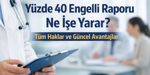 Yüzde 40 Engelli Raporu Ne İşe Yarar? Tüm Haklar ve Güncel Avantajlar