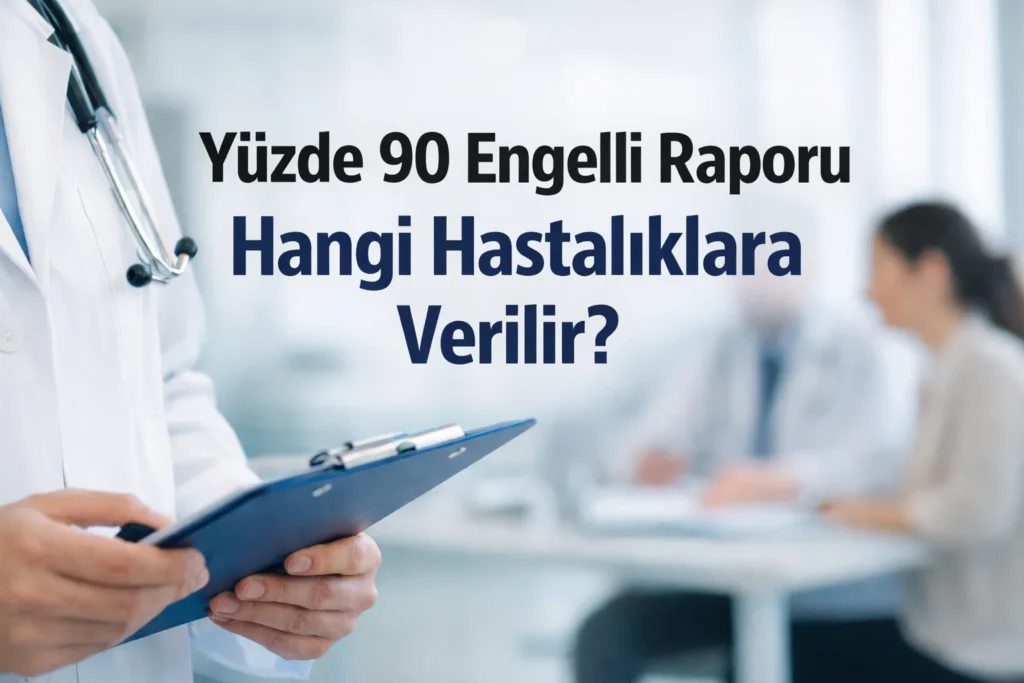 Yüzde 90 engelli raporu hangi hastalıklara verilir 2026 güncel