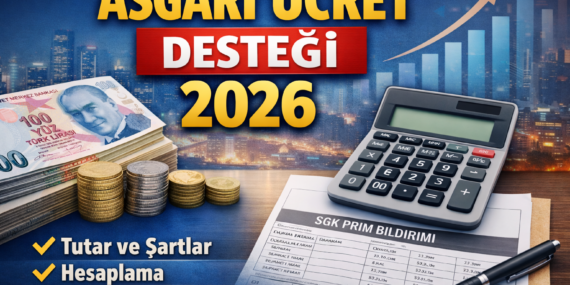 Asgari Ücret Desteği 2026 Ne Kadar? Şartları Nedir, Hesaplama Nasıl Yapılır?
