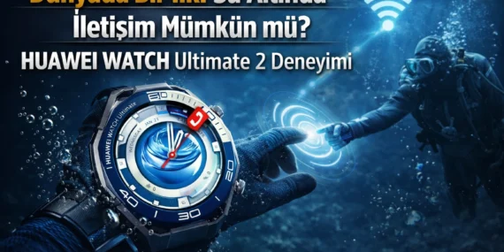 Dünyada Bir İlk: Su Altında İletişim Mümkün mü? HUAWEI WATCH Ultimate 2 Deneyimi