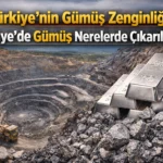 türkiyede gümüş nerelerde çıkarılır