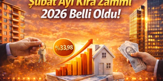 Şubat Ayı Kira Zammı 2026 Belli Oldu: TÜİK Verileriyle Ev ve İşyeri Kira Artışı Yüzde Kaç?
