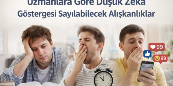 Uzmanlara Göre Düşük Zeka Belirtileri Sayılabilecek Alışkanlıklar