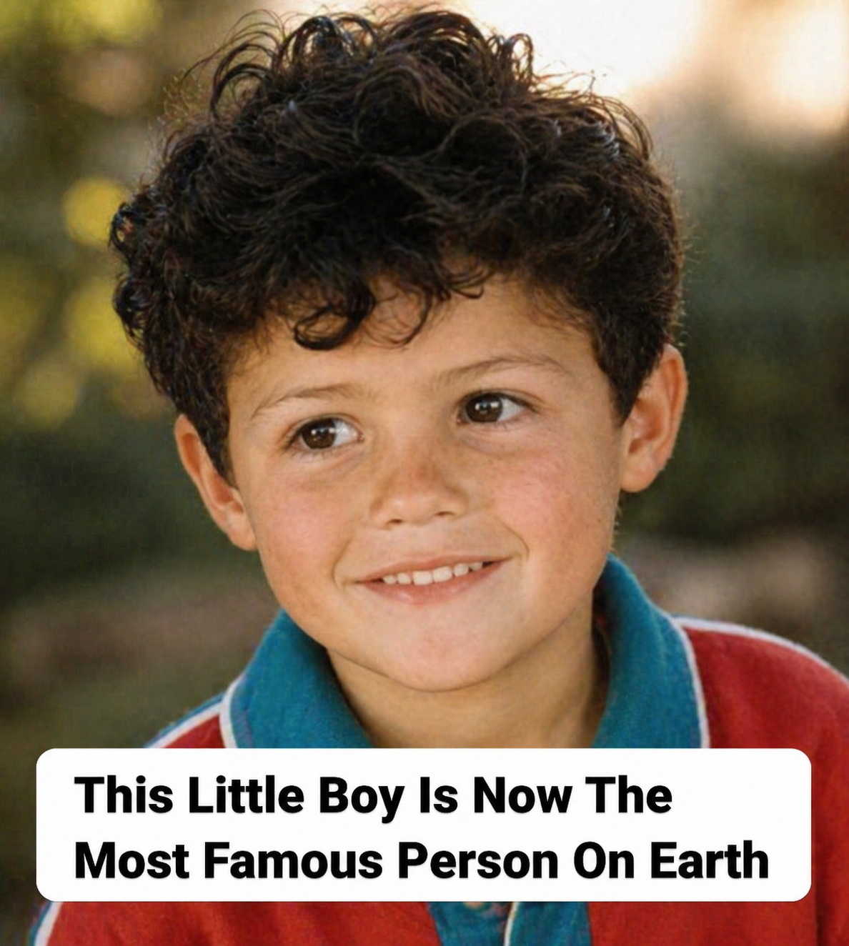 This Young Boy Grew Up to Become One of the Most Recognized Athletes in the World