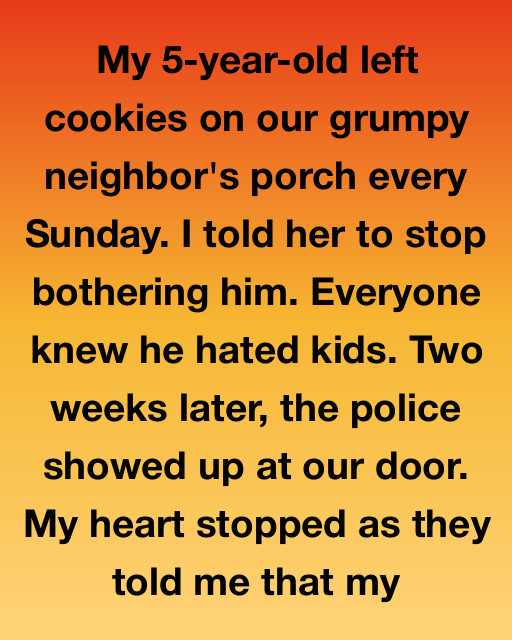 My Daughter Left Cookies for Our Neighbor Each Week—What Happened Next Revealed Something Truly Important