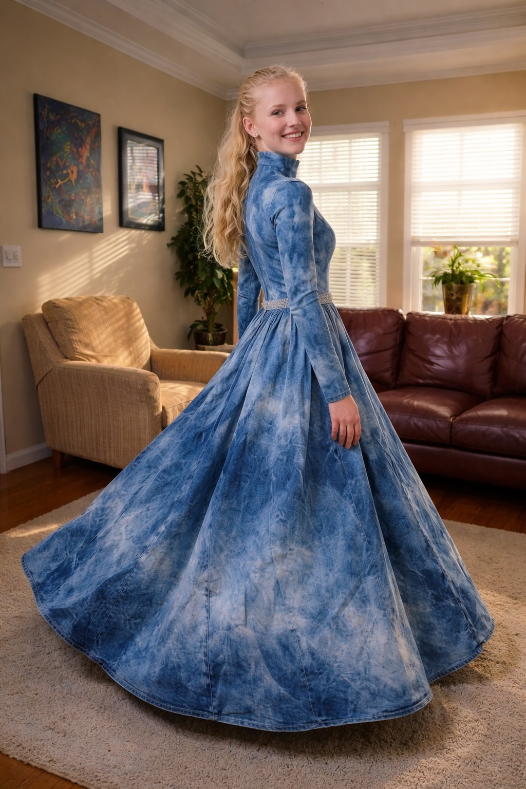 She Was Told No to a Prom Dress—What Her Brother Created Made the Night Unforgettable
