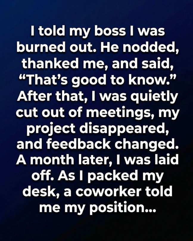 I Opened Up About Burnout—What Happened Next Changed Everything