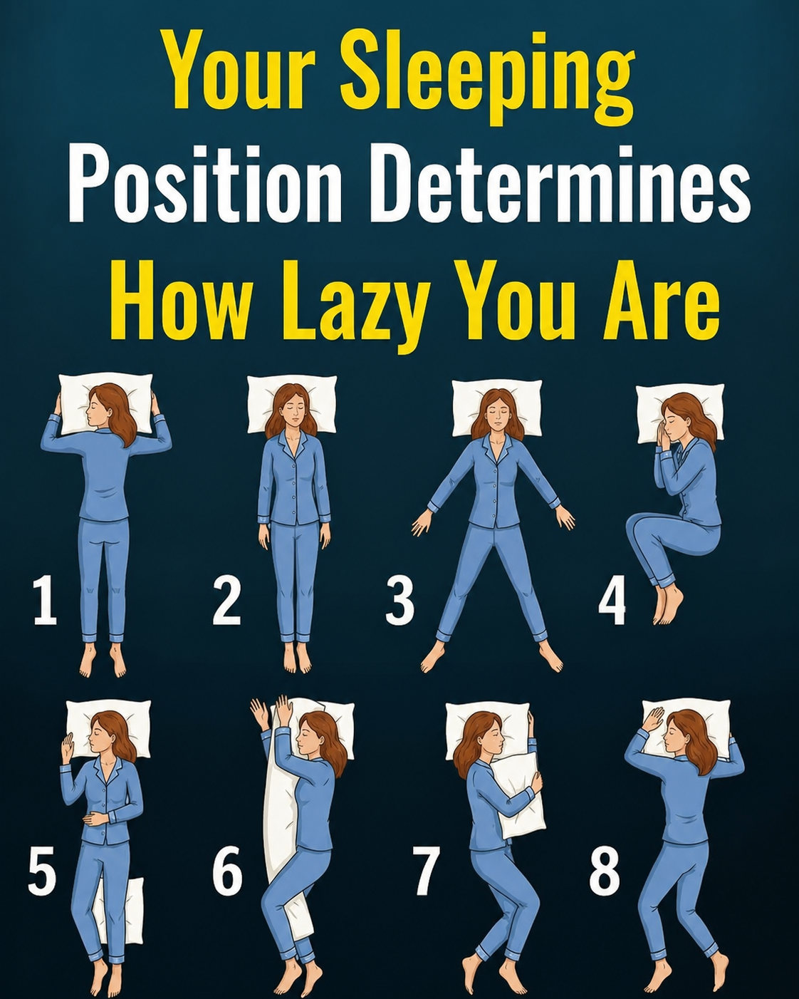 Can Your Sleep Position Reflect Daily Habits? A Simple, Science-Inspired Look
