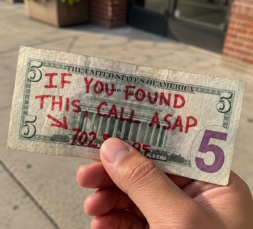 I Found a Phone Number Written on a $5 Bill — When I Called, a Familiar Voice Changed Everything