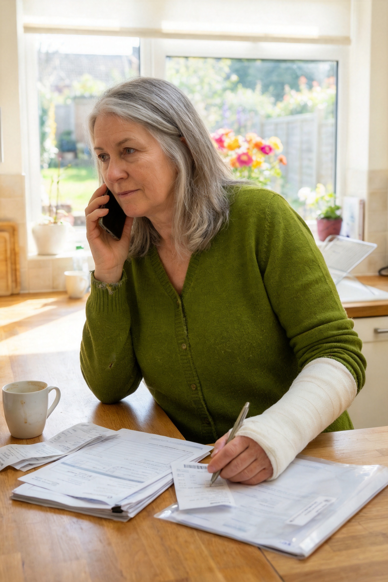 The Bank Called to Verify a $60,000 Withdrawal—But My Arm Had Been in a Cast for Weeks