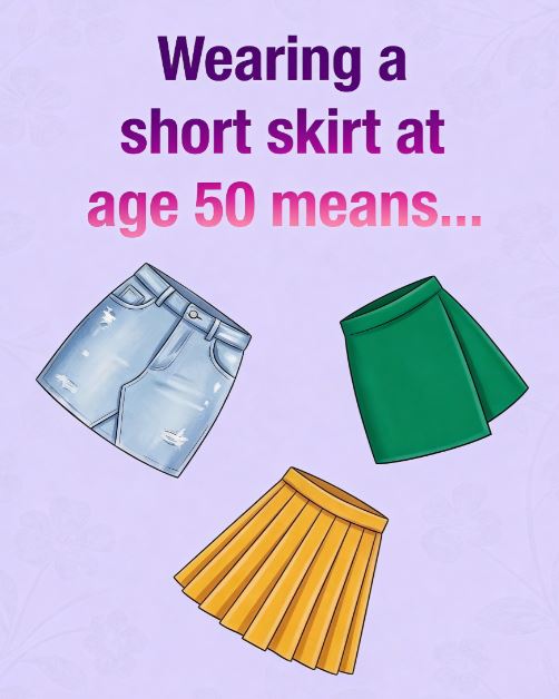 Wearing a Short Skirt After 50 Is All About Confidence and Personal Style