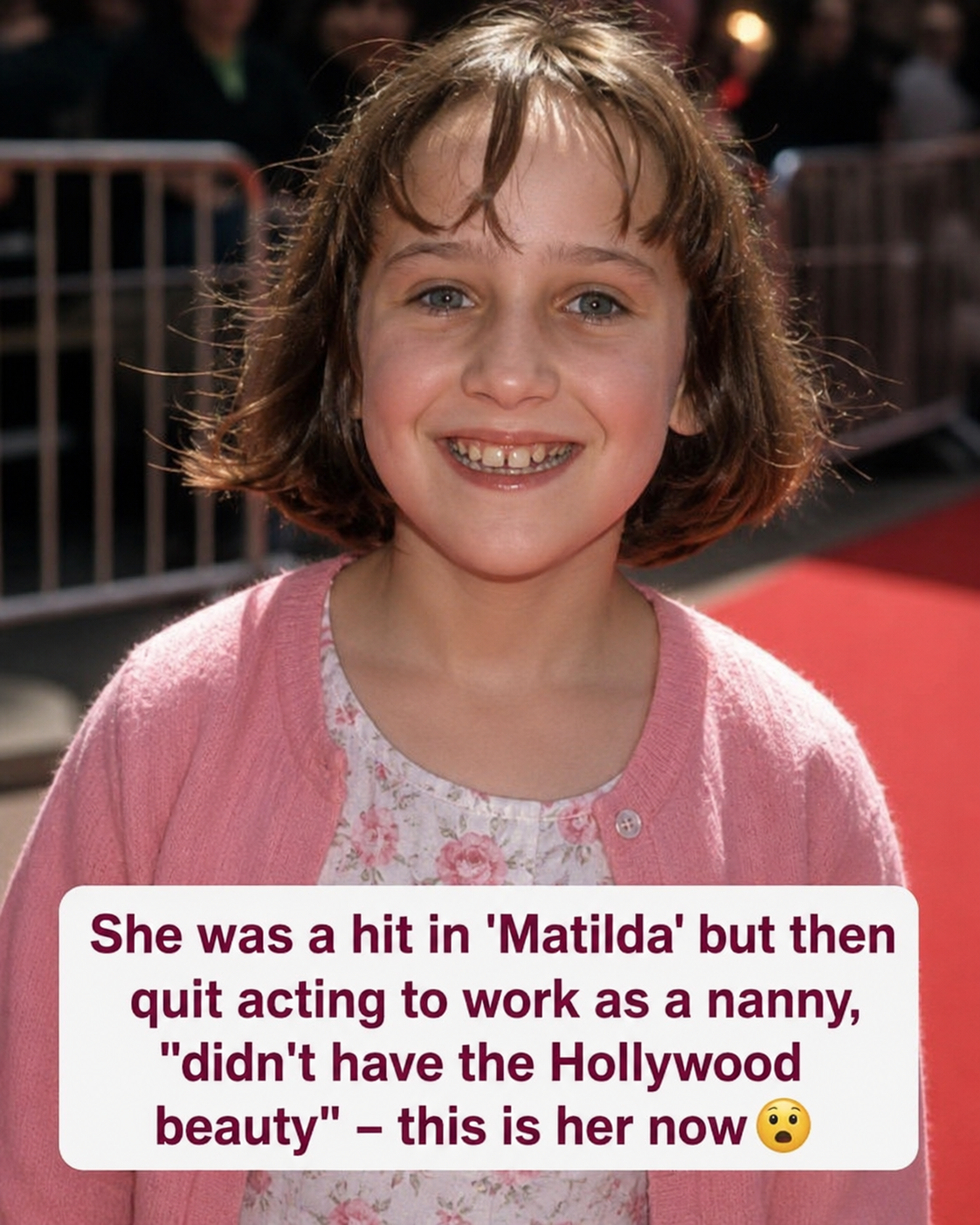 Why Mara Wilson Chose a Different Path After Her Childhood Success in Hollywood