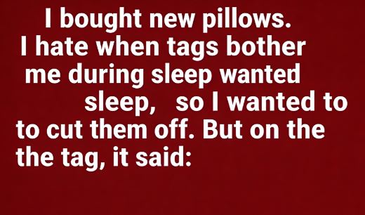 Why Pillow Tags Say “Do Not Remove” — And What the Warning Really Means
