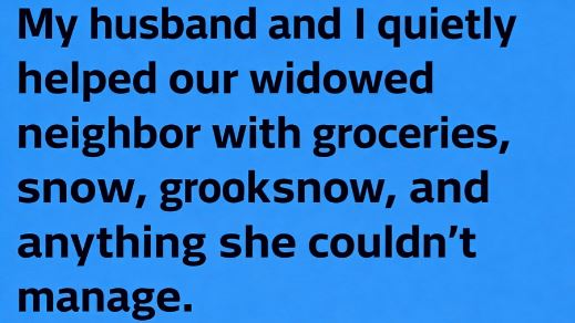 The Neighbor Who Left Us More Than a House — A Lesson We Never Expected