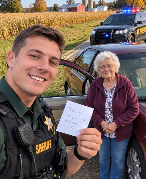 A Deputy Kept My 71-Year-Old Mother Waiting in the Summer Heat — Her Calm Response Left Me Speechless