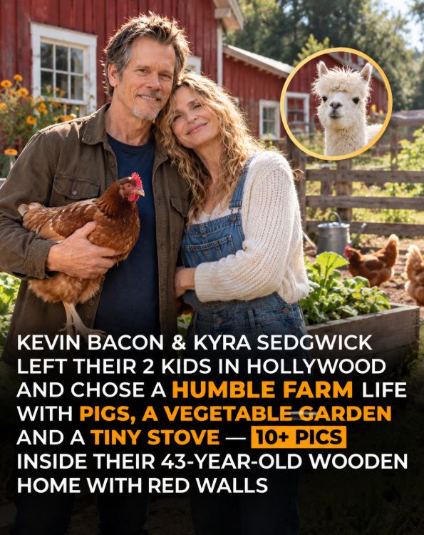 Kevin Bacon and Kyra Sedgwick’s Homes: A Connecticut Farm, a Manhattan Apartment, and a Los Angeles Retreat