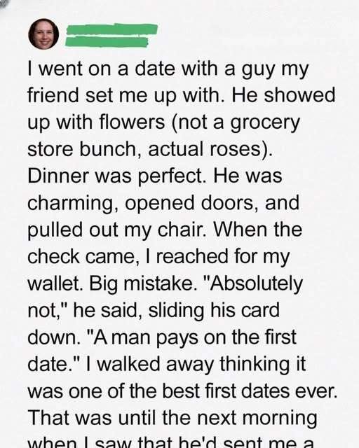 He Sent Her an Invoice After Their Date—Her Response Made Her Boundaries Clear
