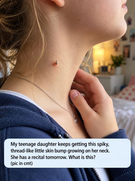Thread-Like Bumps on the Neck: Possible Causes and When to Seek Advice